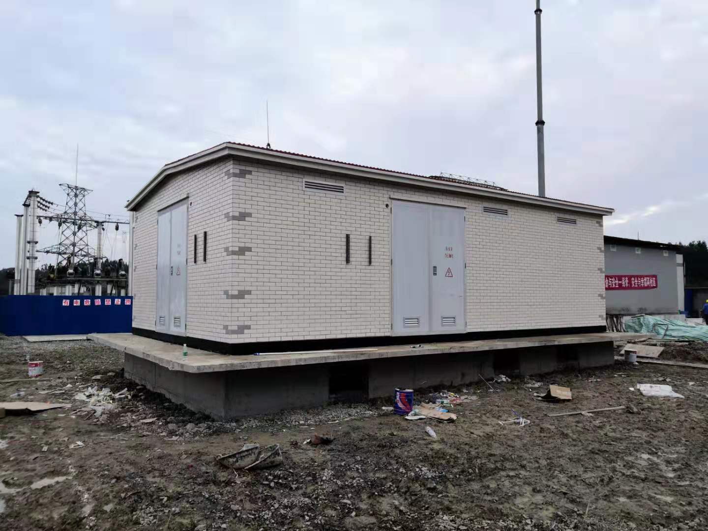 四川能投筠连小寨35kv户外开关站